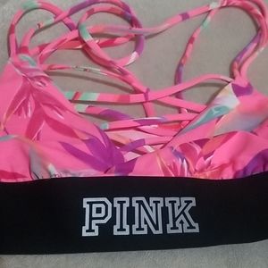PINK Victoria's Secret ULTIMATE Sports Bra top XS